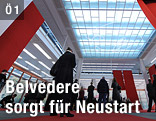Bild von der Er&ouml;ffnung des 21er Hauses