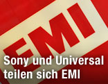 Logo auf EMI-Büro