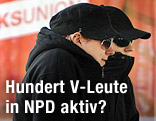 Zwei Vermummte bei NPD-Veranstaltung