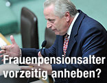 Sozialminister Rudolf Hundstorfer