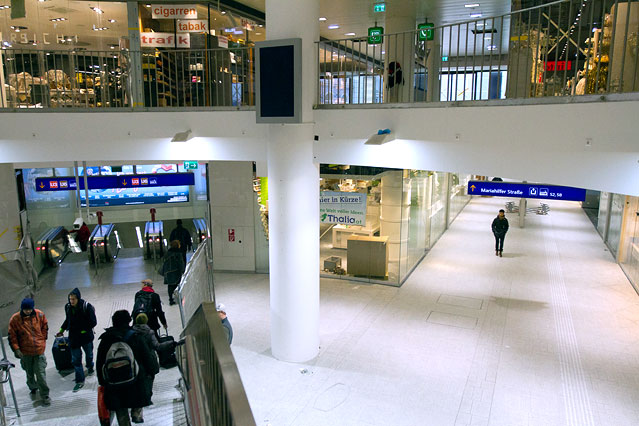 Shoppingcenter im Westbahnhof