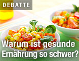 Schüssel mit Salat