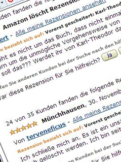 Kommentare auf Amazon.de zu gelöschten User-Postings