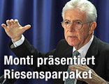 Italiens Premierminister Mario Monti