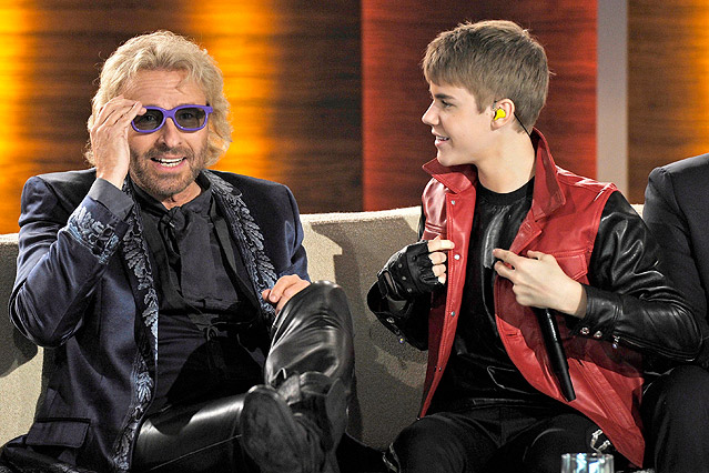 © APA/EPA/Jörg Koch/POOL Thomas Gottschalk mit Justin Bieber