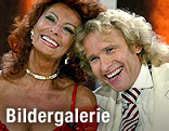Thomas Gottschalk mit Sophia Loren