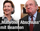 Bundeskanzler Werner Faymann, BM Maria Fekter, BM Gabriele Heinisch-Hosek und G&Ouml;D-Chef Fritz Neugebauer