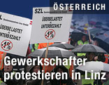 Demonstration der ober&ouml;sterreichischen Gemeindebediensteten