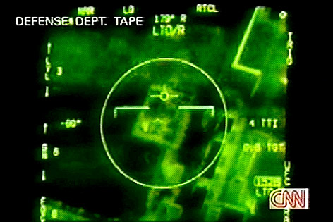 © AP/CNN/US-Verteidigungsministerium Zielerfassungsbild der US-Armee