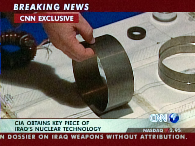 © APA/EPA/CNN CNN Bericht über Beweise irakischer Nukleartechnologie