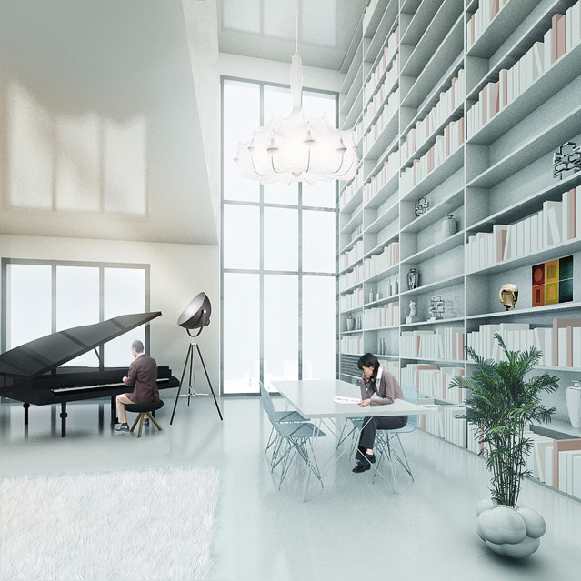 Wolkenkratzer-Projekt in Seoul des niederländischen Architekturbüros MVRDV