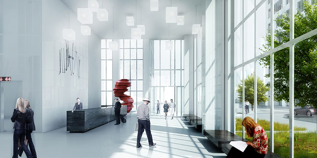 Wolkenkratzer-Projekt in Seoul des niederländischen Architekturbüros MVRDV