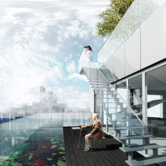 Wolkenkratzer-Projekt in Seoul des niederländischen Architekturbüros MVRDV