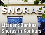 Hausfassade der Banka Snoras