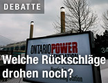 Rauchschwaden &uuml;ber das Ontario-Power-Generation-Kraftwerk in Nanticoke