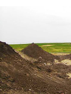 © Soil and More Berge von Biohumus