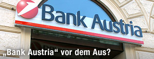 Logo der Bank Austria