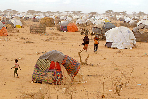 Darfur Flüchtlingscamp