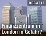 Finanzdistrikt in London