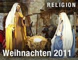 Krippe in Rom am St. Petersplatz