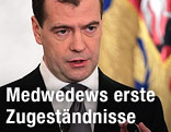 Russlands Präsident Dmitri Medwedew