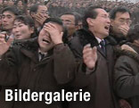 Trauernde Nordkoreaner