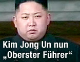 Nordkoreanischer Machthaber Kim Jong Un