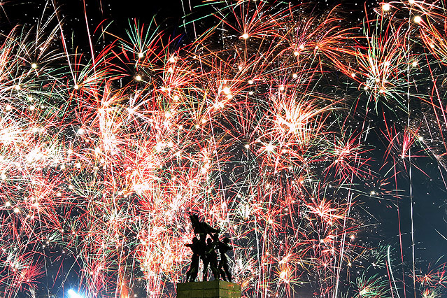 © APA/EPA/Mast Irham Silvesterfeiern in Jakarta