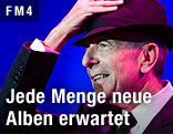 Leonard Cohen mit Hut