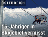 Skilift in der Axamer Lizum (Tirol)