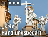 Detailaufnahme der Außenfassade des Stift Melk