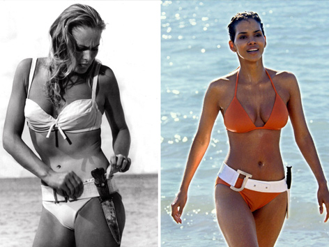 © APA/dpa/UPI/FOX Ursula Andress und Halle Berry in "James Bond"