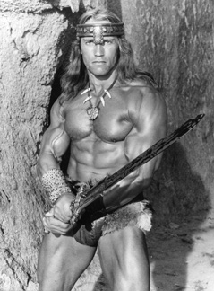 © AP Arnold Schwarzenegger als "Conan"