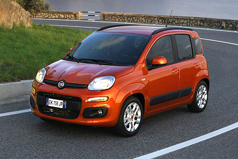 Fiat Panda auf der Straße