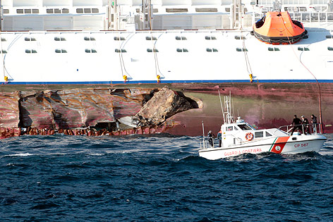 © AP Photo/Gregorio Borgia Schiffsunglück der "Costa Concordia"