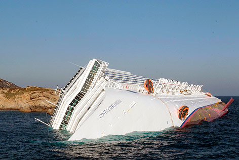 © AP Photo/Gregorio Borgia Schiffsunglück der "Costa Concordia"