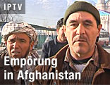 Bewohner von Kabul im Interview