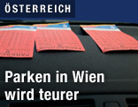 Parkscheine im Auto