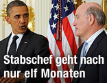 US-Präsident Barack Obama und Ex-Stabschecf Bill Daley