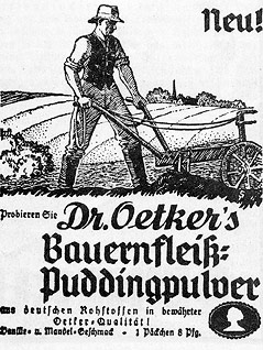 © picturedesk.com/United Archives Dr. Oetker Werbung von 1934