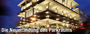 Ein Parkhaus in Miami Beach