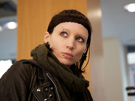 © Sony Pictures Releasing GmbH Filmszene aus "Verblendung" mit Rooney Mara als "Lisbeth Salander"