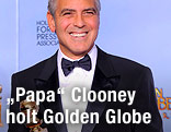 George Clooney mit Golden Globe