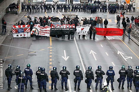 © AP/Peter Klaunzer Demonstration in Bern