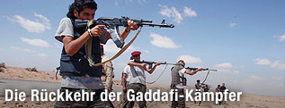 Männer mit Waffen