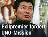 Exiltibetischer Ministerpr&auml;sident Lobsang Sangay