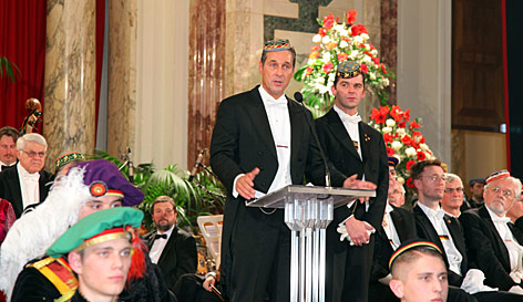 Heinz-Christian Strache am WKR-Ball