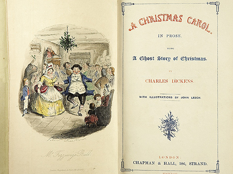 © Public Domain Buchcover von "A Christmas Carol"