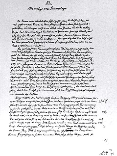 © picturedesk.com/Interfoto/Sammlung Rauch Handgeschriebene Manuskriptseite von Robert Musil