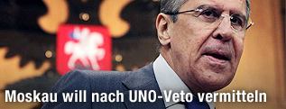 Russischer Außenminister Sergej Lawrow
